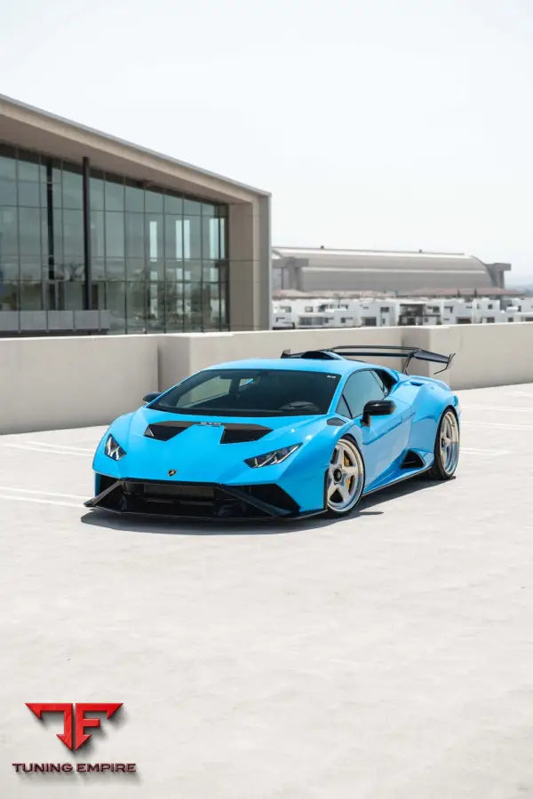 LAMBORGHINI HURACAN STO FORGED WHEELS AND EXHAUST SYSTEM