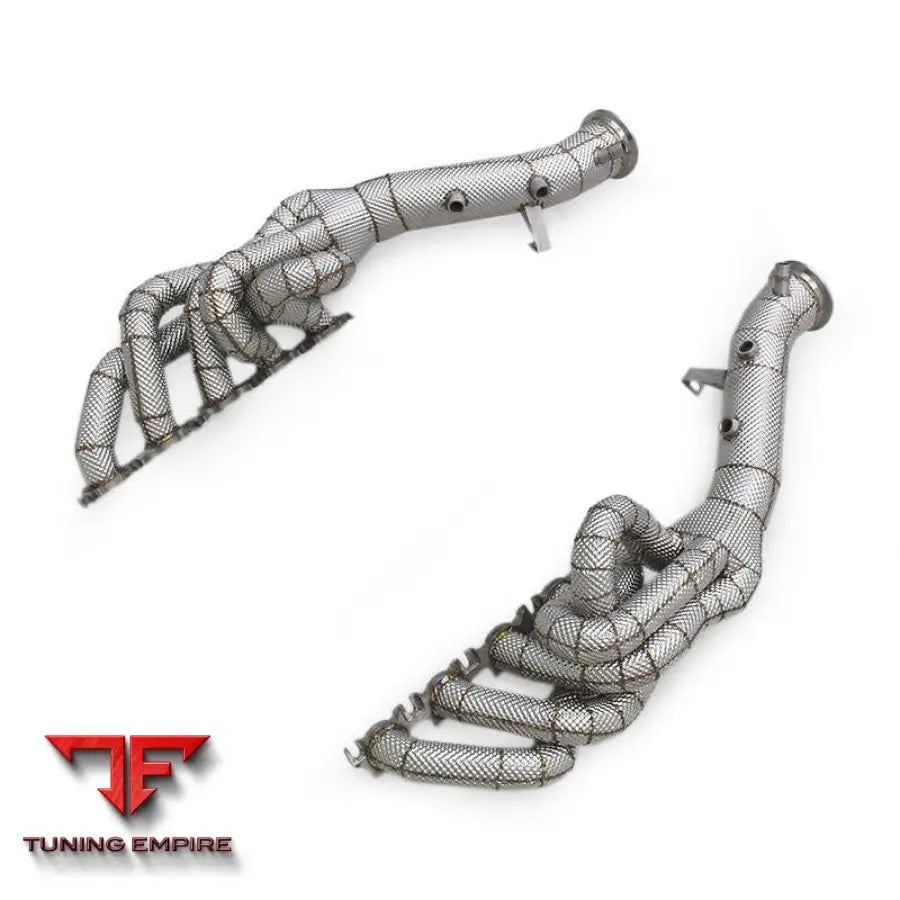 LAMBORGHINI HURACAN STO PERFORMANCE MANIFOLD WITH DOWNPIPES
