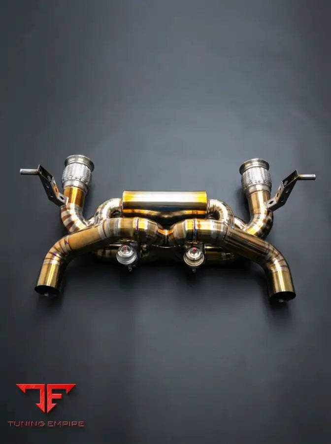 LAMBORGHINI HURACAN STO TITANIUM VALVED EXHAUST SYSTEM