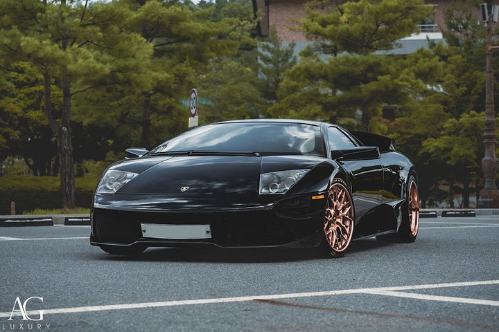 Lamborghini Murcielago on custom forged wheels