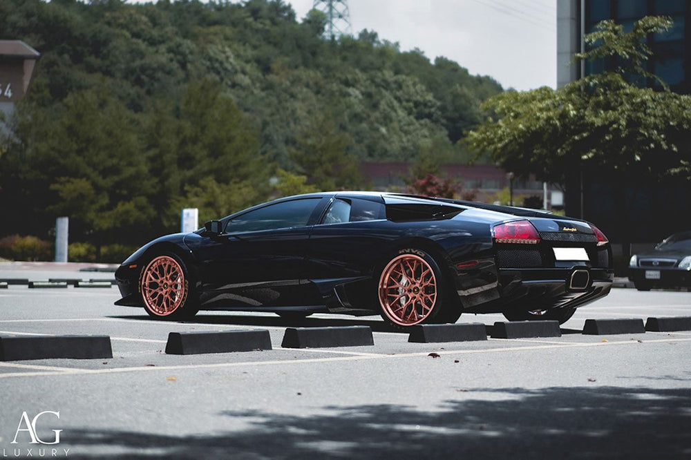 Lamborghini Murcielago on custom forged wheels