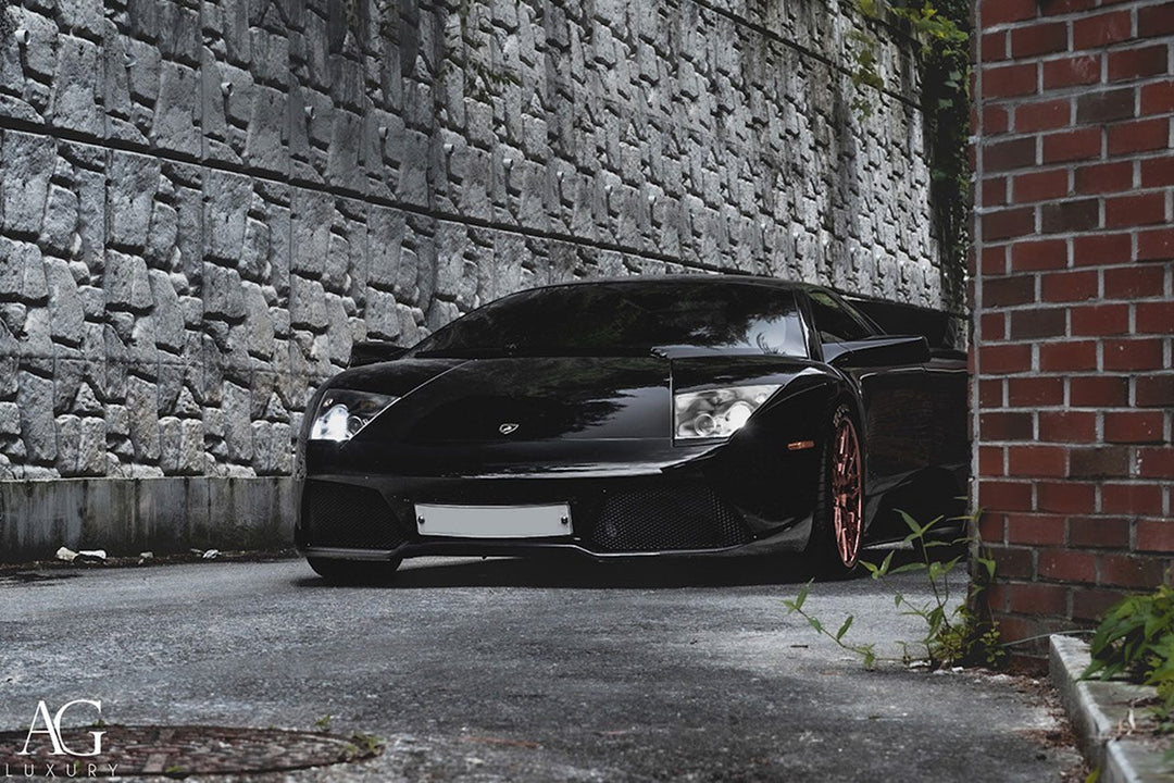 Lamborghini Murcielago on custom forged wheels