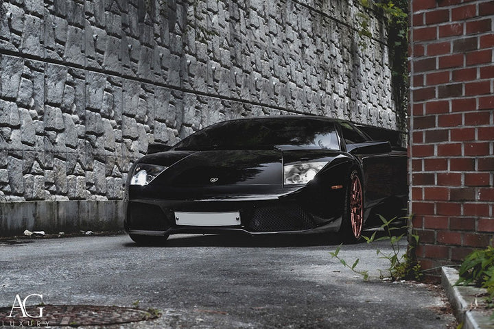 Lamborghini Murcielago on custom forged wheels