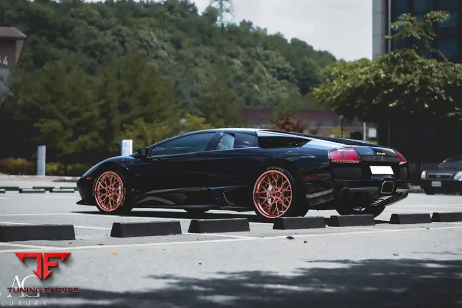 Lamborghini Murcielago on custom forged wheels