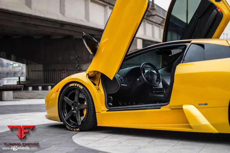 LAMBORGHINI MURCIÉLAGO on custom forged wheels