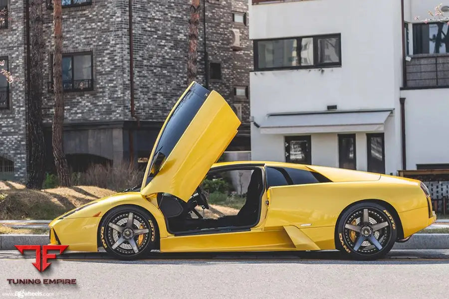 LAMBORGHINI MURCIÉLAGO on custom forged wheels