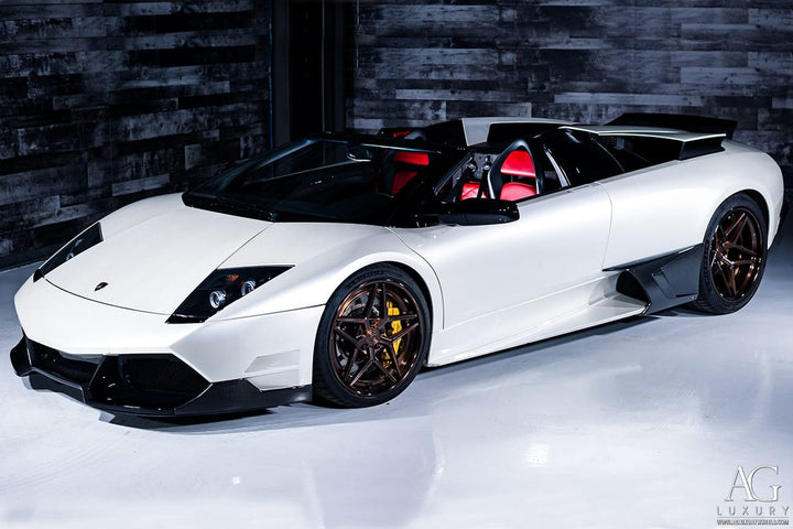 Lamborghini Murcielago LP640 on custom forged wheels