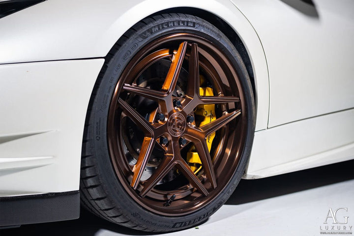 Lamborghini Murcielago LP640 on custom forged wheels