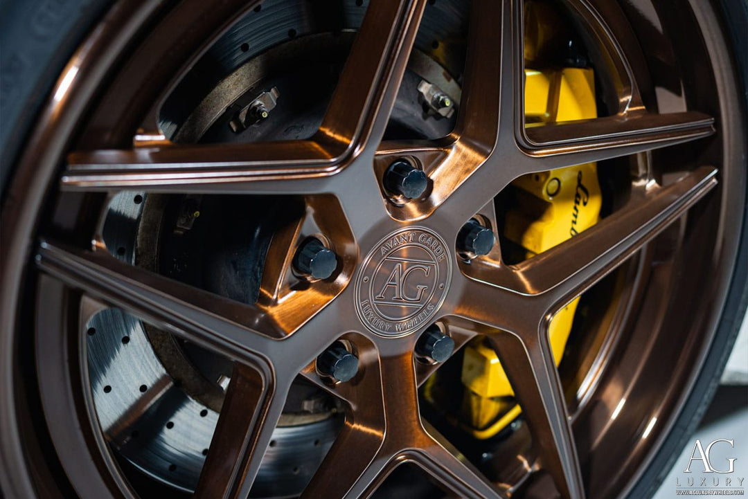 Lamborghini Murcielago LP640 on custom forged wheels