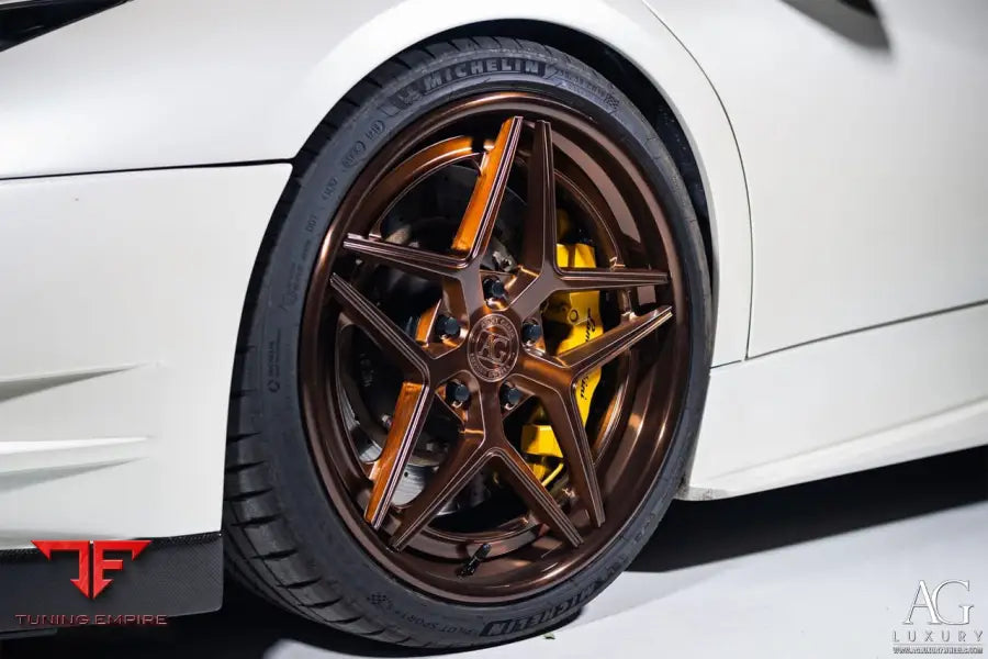 Lamborghini Murcielago LP640 on custom forged wheels