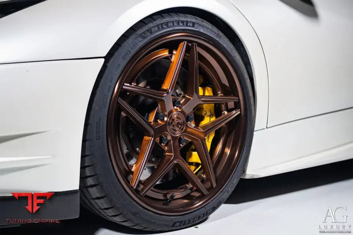 Lamborghini Murcielago LP640 on custom forged wheels