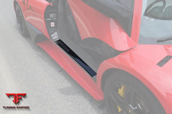 LAMBORGHINI MURCIELAGO SV STYLE CARBON FIBER DOOR SILLS STEPS COVER BSD