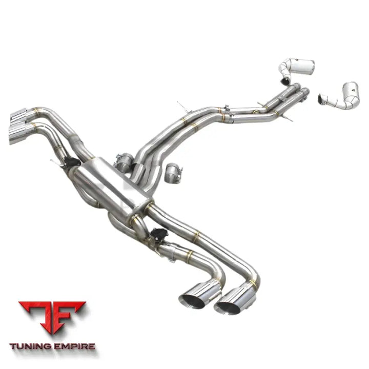 LAMBORGHINI 4.0 STEEL CATBACK EXHAUST DOWNPIPE 2018-2023