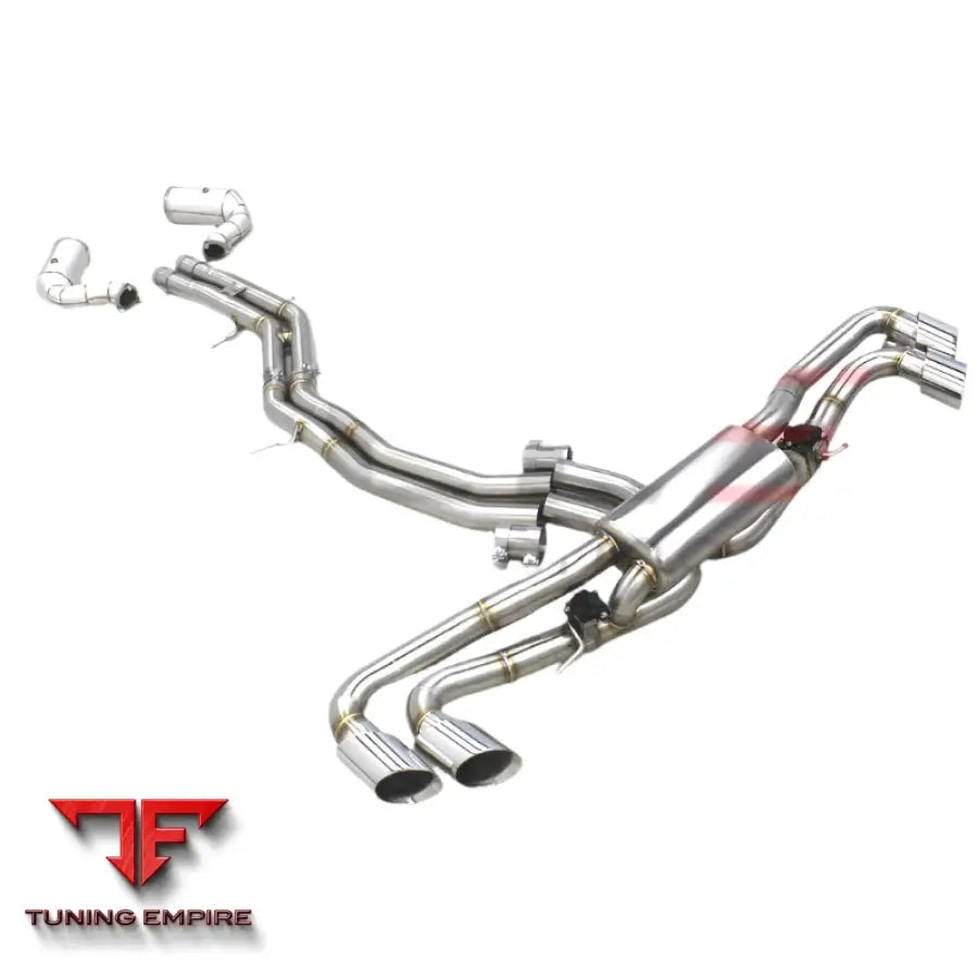 LAMBORGHINI 4.0 STEEL CATBACK EXHAUST DOWNPIPE 2018-2023