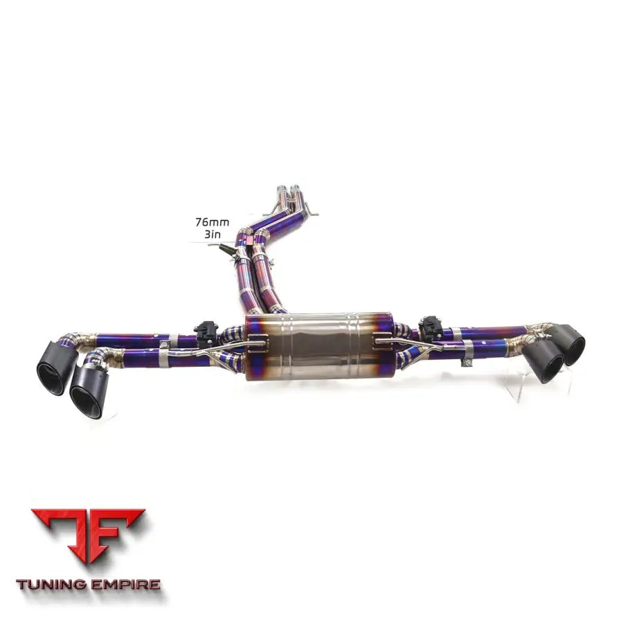LAMBORGHINI URUS 4.0T TITANIUM CATBACK RAZOR EXHAUST WITH MUFFLER VALVE