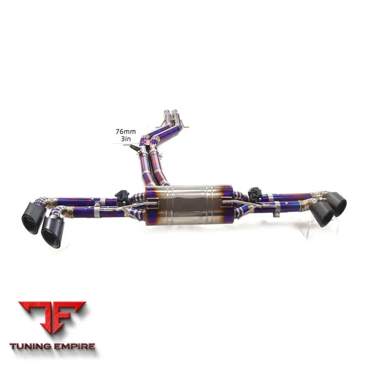 LAMBORGHINI URUS 4.0T TITANIUM CATBACK RAZOR EXHAUST WITH MUFFLER VALVE