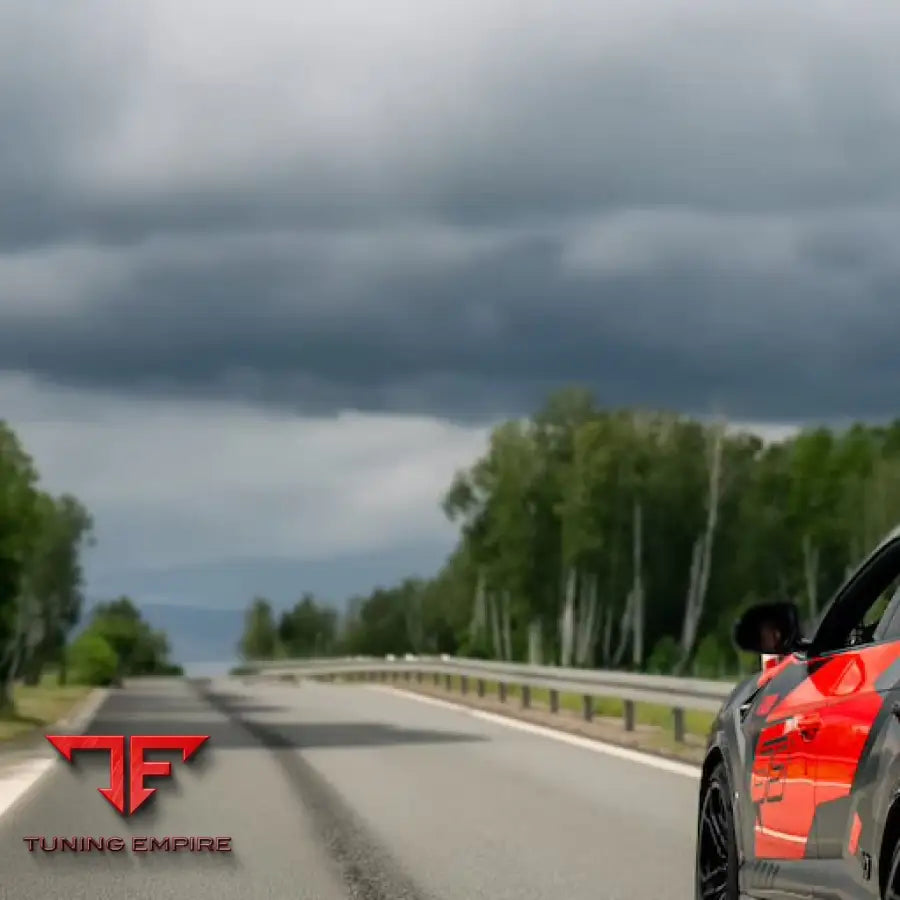 Lamborghini Urus carbon body kit on the road