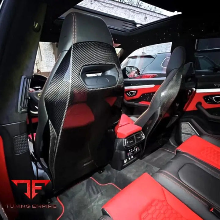 LAMBORGHINI URUS CARBON FIBER INTERIOR SEAT BACK COVER