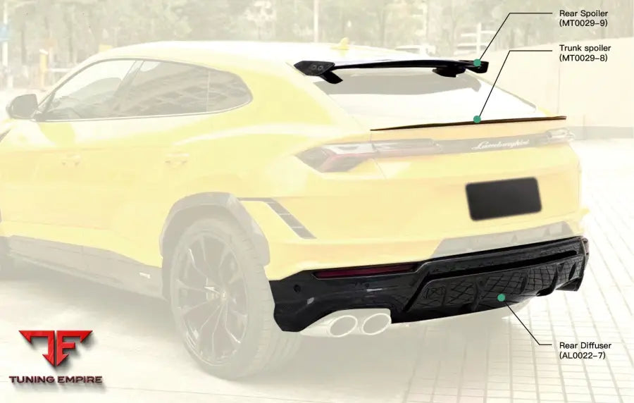 LAMBORGHINI URUS OEM STYLE CARBON FIBER PARTS