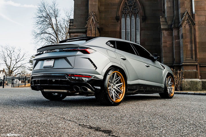 LAMBORGHINI URUS on custom forged wheels
