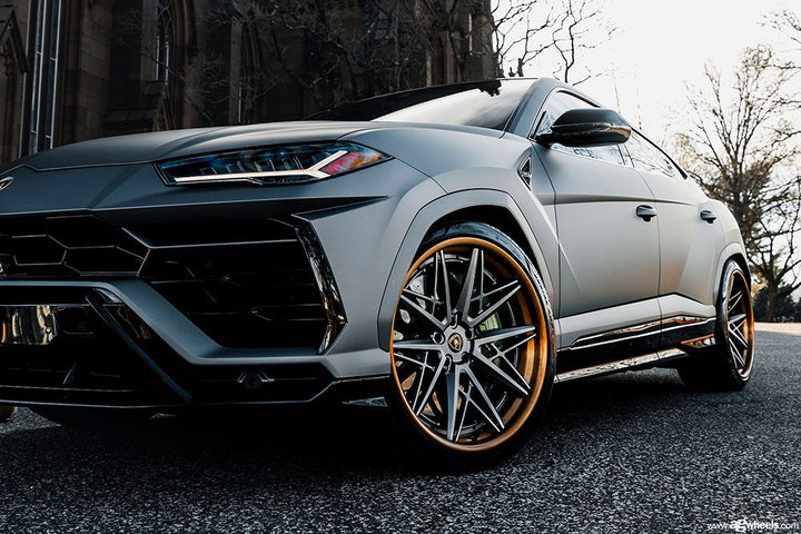 LAMBORGHINI URUS on custom forged wheels