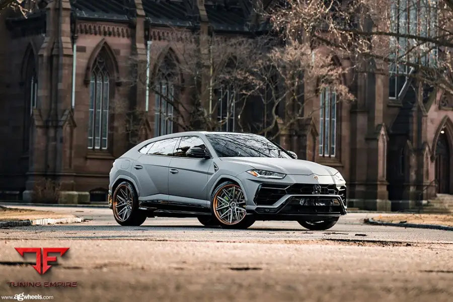 LAMBORGHINI URUS on custom forged wheels