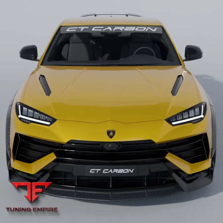 LAMBORGHINI URUS S DRY CARBON FIBRE SPLITTER - CT CARBON