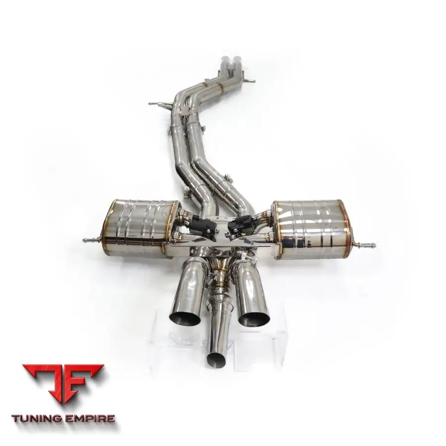 LAMBORGHINI URUS STAINLESS STEEL CATBACK RAZOR EXHAUST WITH MUFFLER VALVE