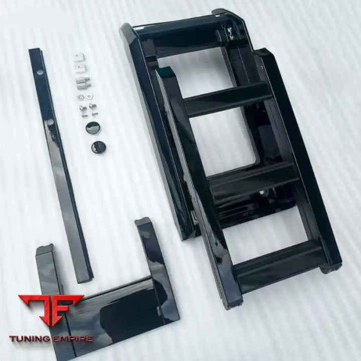 LAND ROVER DEFENDER 110 LADDER BODY PARTS GLOSSY BLACK MATTE SILVER 2020+