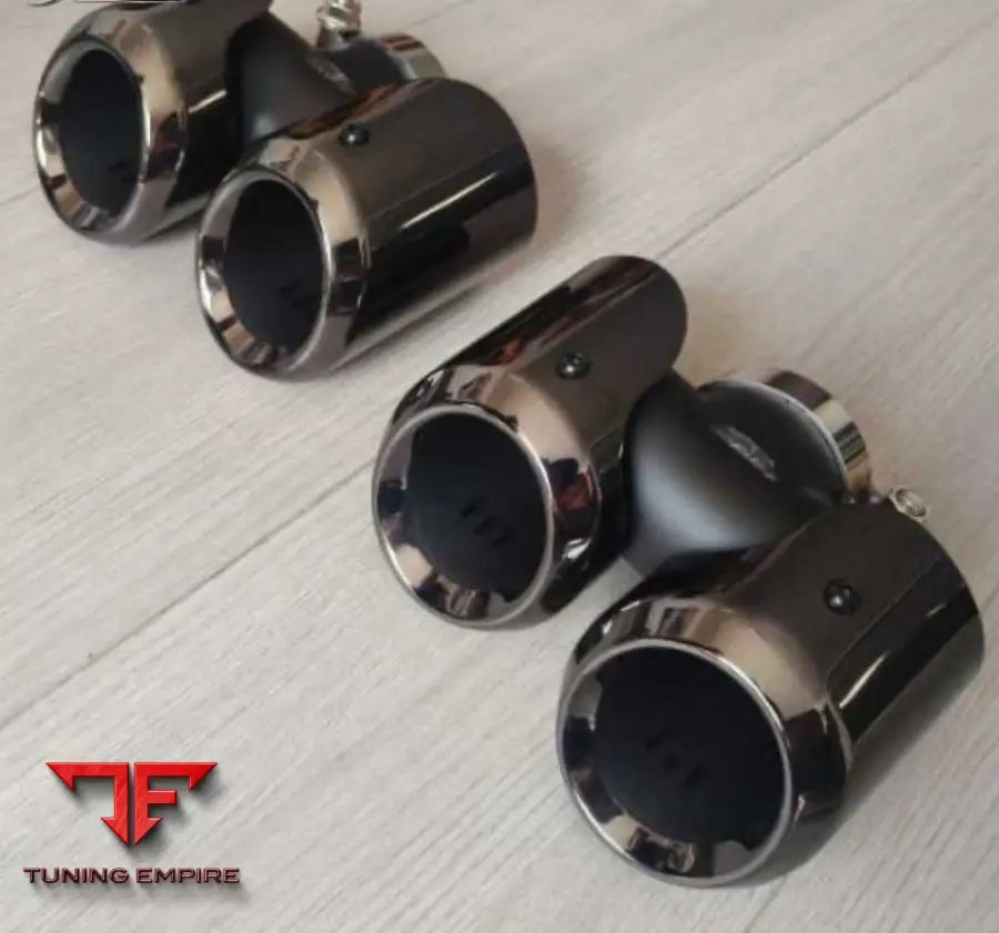 LAND ROVER DEFENDER 90 110 ALUMINUM EXHAUST TIP ROUND 2020+