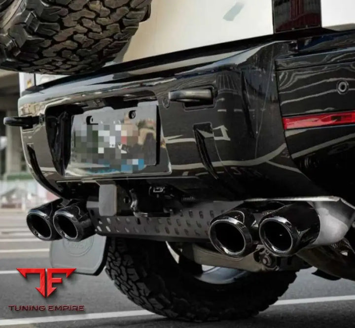 LAND ROVER DEFENDER 90 110 ALUMINUM EXHAUST TIP ROUND 2020+