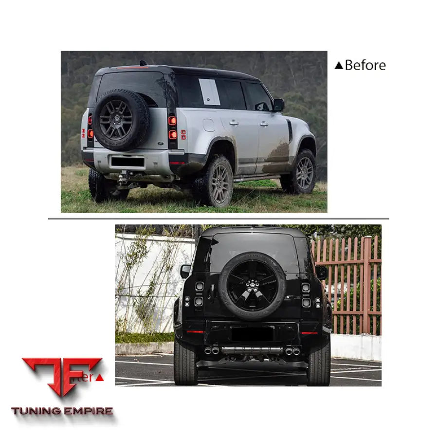 Defender Body Clips LAND ROVER DEFENDER Body Kits | Carbon Fiber Aero Kits & Styling ...