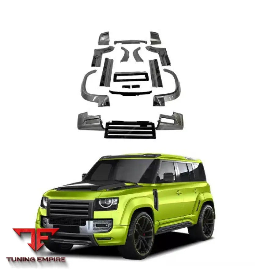 Defender Body Clips LAND ROVER DEFENDER Body Kits | Carbon Fiber Aero Kits & Styling ...
