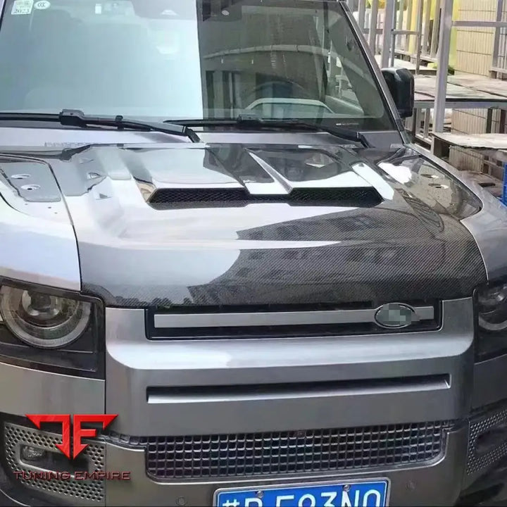 LAND ROVER DEFENDER CARBON FIBER FRONT BONNET HOOD