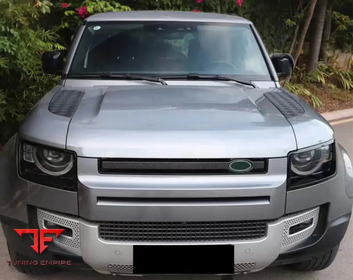LAND ROVER DEFENDER CARBON FIBER FRONT GRILLE COVER 2020-2023