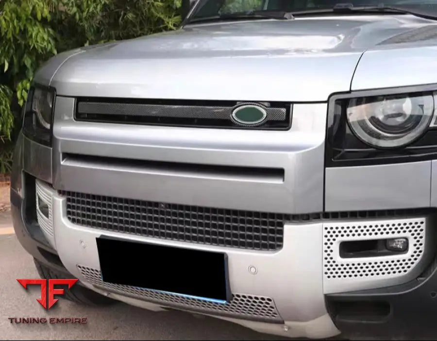 LAND ROVER DEFENDER CARBON FIBER FRONT GRILLE COVER 2020-2023