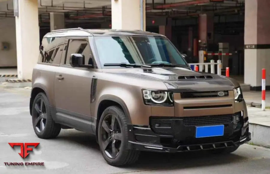 LAND ROVER DEFENDER DRY CARBON FIBER HOOD BONNET 2020+