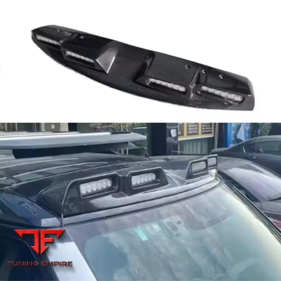 LAND ROVER DEFENDER DRY CARBON ROOF LED BAR 2020+