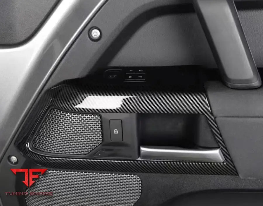 LAND ROVER DEFENDER HANDLE COVER DRY CARBON FIBER 2022 2023