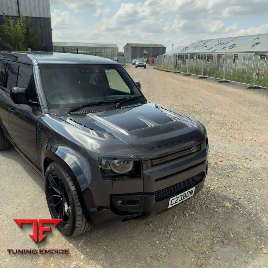 LAND ROVER DEFENDER L663 90/110/130 CARBON FIBRE SV STYLE HOOD/BONNET - CT CARBON