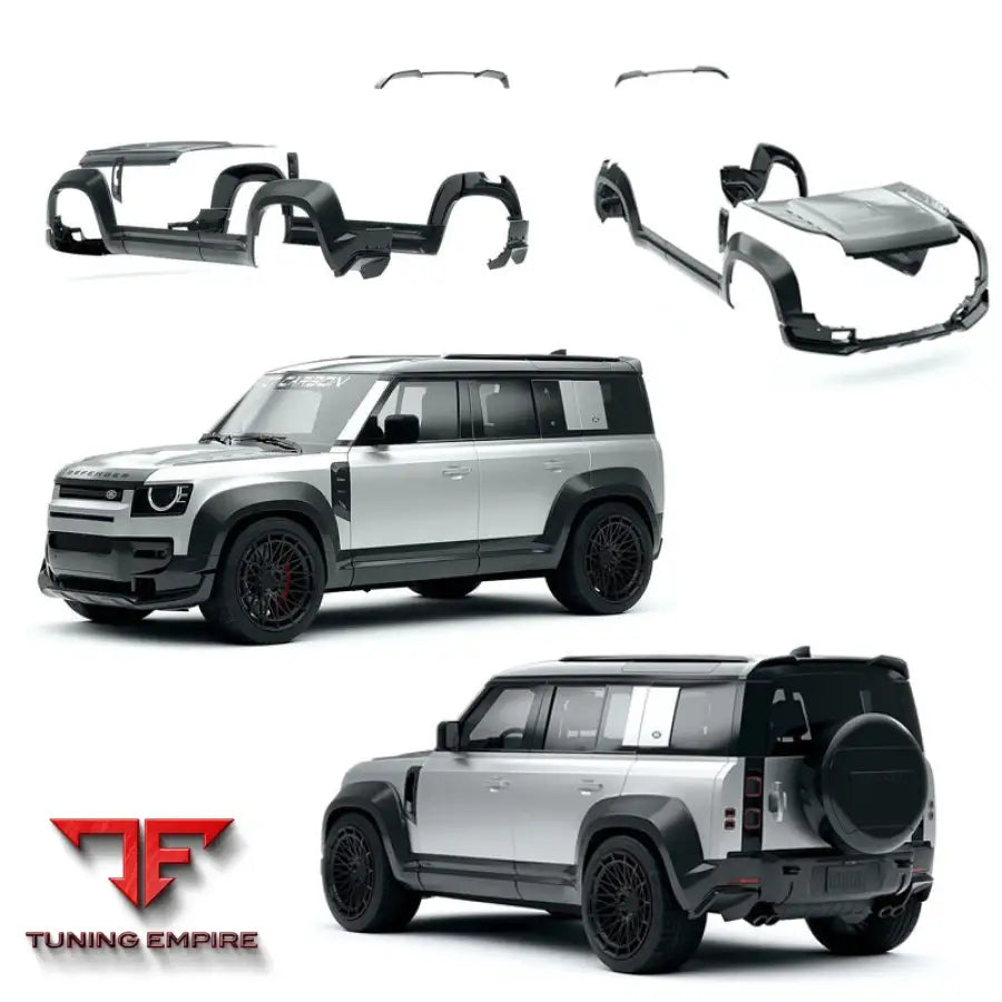LAND ROVER DEFENDER L663 DRY CARBON FIBER PARTS