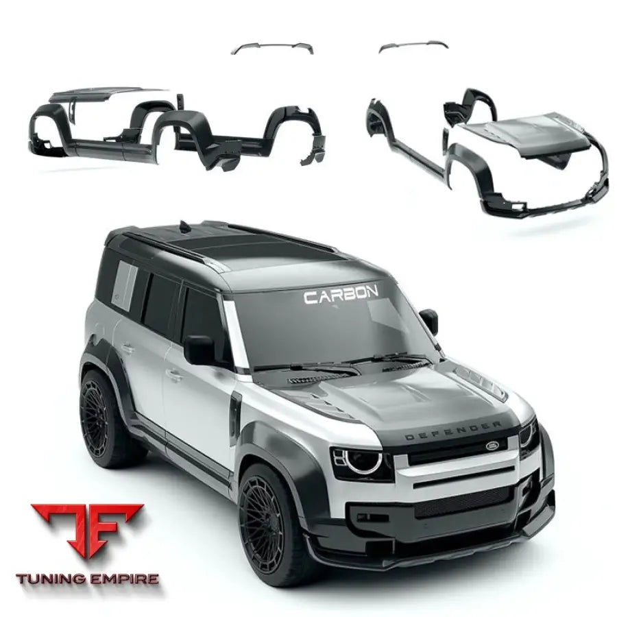 LAND ROVER DEFENDER L663 DRY CARBON FIBER PARTS