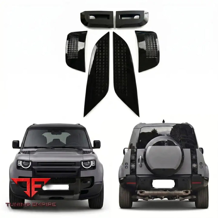 LAND ROVER DEFENDER L663 GLOSS BLACK BODY KIT 2026Y