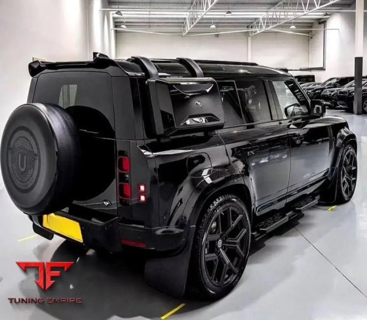 LAND ROVER DEFENDER L663 REAR SPOILER CARBON BLACK 2019-2022