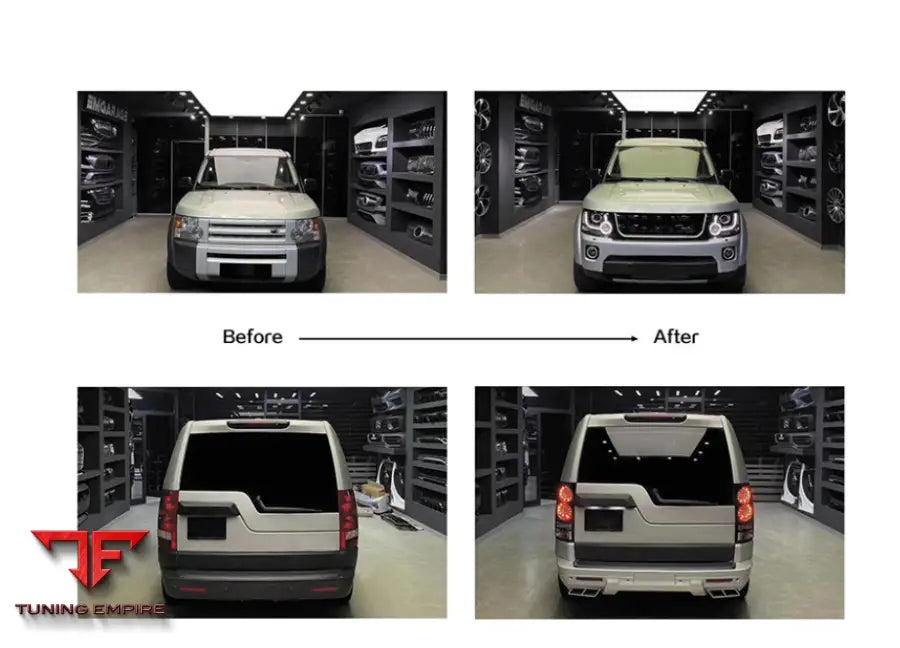 LAND ROVER DISCOVERY 3 2005-2009Y UPGRADE TO DISCOVERY 4 2014-2016Y BODY KIT