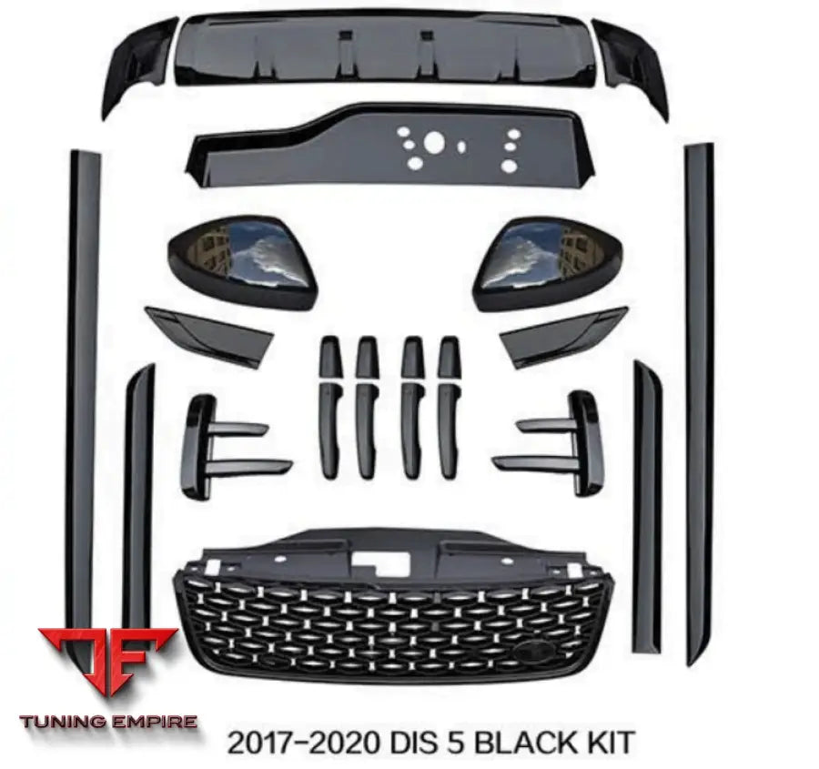 LAND ROVER DISCOVERY 5 BLACK BODY KIT 2017-2020Y