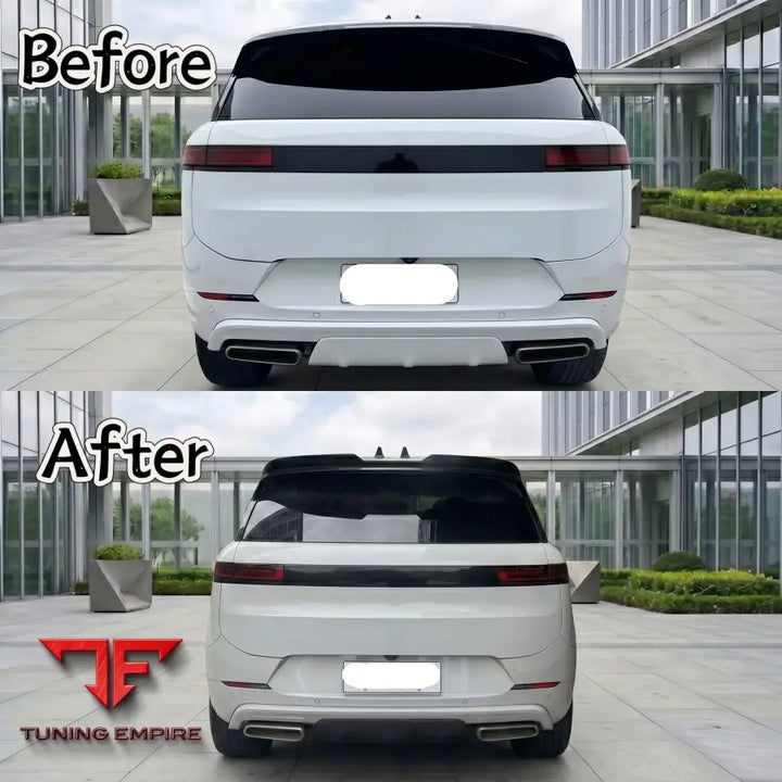 LAND ROVER RANGE ROVER SPORT GLOSS BLACK REAR SPOILER 2023-2025Y