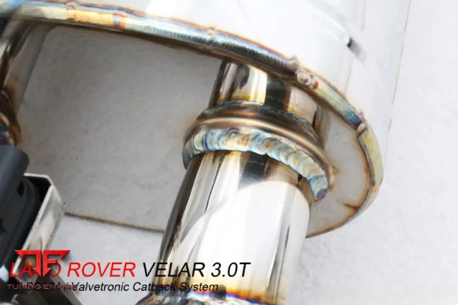 Land Rover Velar 2017-2024 All Ss304 Valvetronic Exhaust System