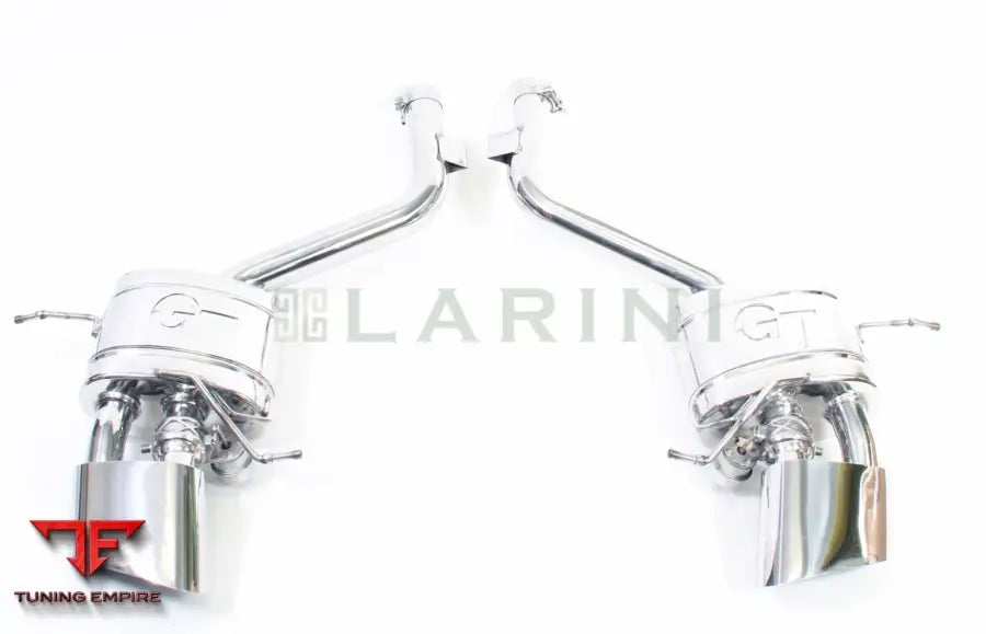 LARINI 'CLUB SPORT' EXHAUST REAR BOXES (OVAL TIPS) WITH VALVE CONTROL – MASERATI GRANTURISMO 4.2