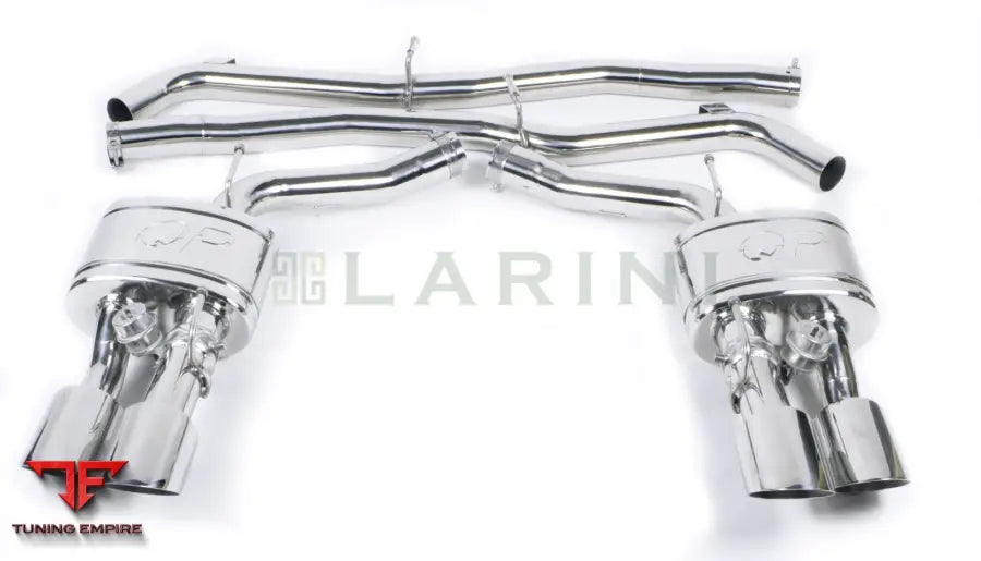 LARINI 'CLUB SPORT' EXHAUST REAR BOXES (QUAD TIPS) WITH VALVE CONTROL – MASERATI QUATTROPORTE 3.0 V6 (+S) MY14